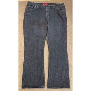 Levis 515 Jeans Womens 22W Nouveau Bootcut Low Rise Stretch Black Y2K Denim